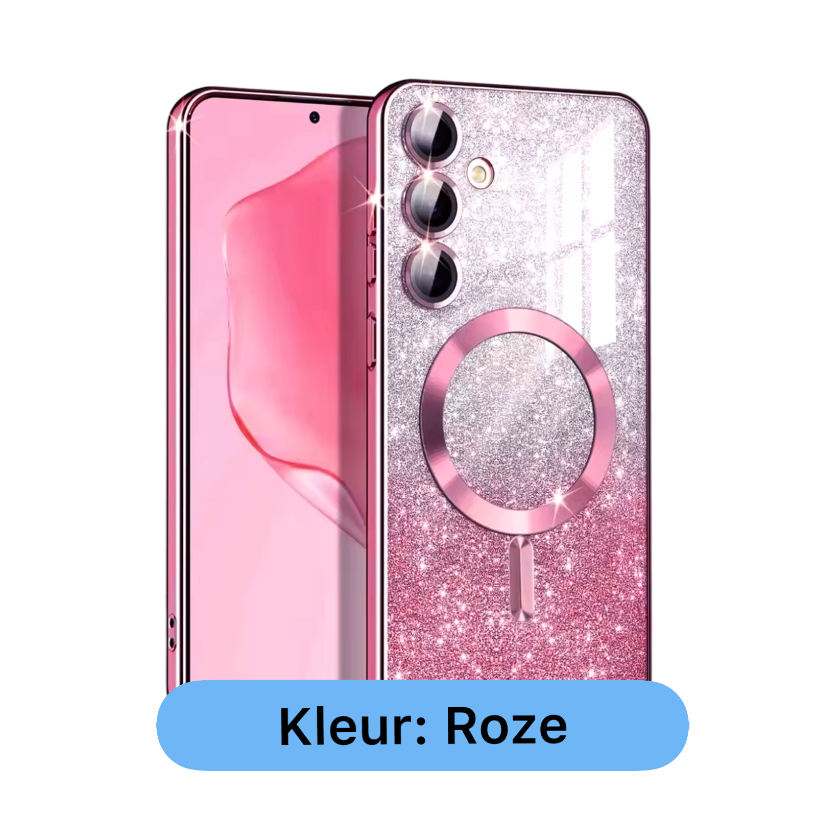 IMG_2465 Samsung Galaxy A15 Glitter achterkant hoesje - Afbeelding 1
