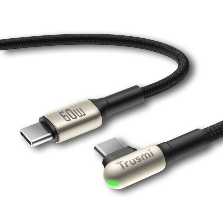 Trusmi Robuuste 60W USB-C Kabel voor Snel Opladen