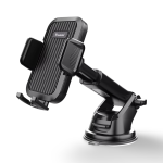 Trusmi Telefoonhouder Auto met Zuignap en Klem – Universeel voor Dashboard en Voorruit