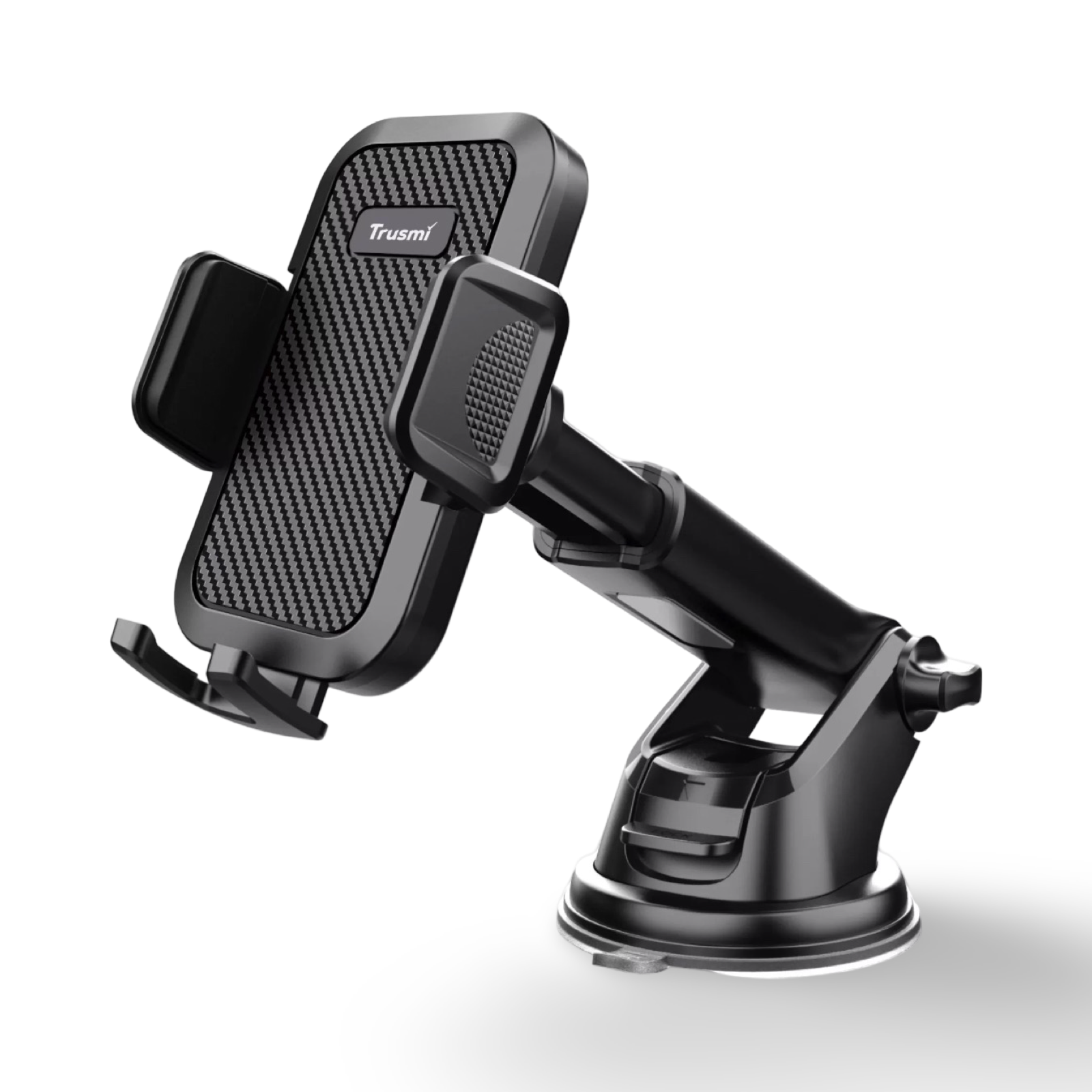 Trusmi_3 Trusmi Telefoonhouder Auto met Zuignap en Klem – Universeel voor Dashboard en Voorruit - Afbeelding 1