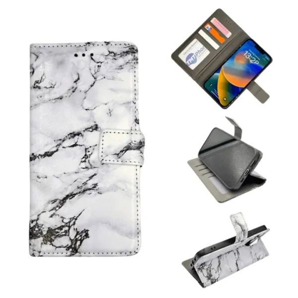Apple iPhone 11 Pro Book Case  – Luxe Telefoonhoes met Pasjeshouder print