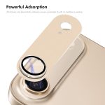 TRUSMI Metal Lens Protector iPhone 17 AIR – Geïntegreerde Armor Bescherming - Afbeelding 3