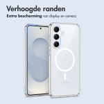 Samsung Galaxy S25 FE Transparant MagSafe Hoesje - Afbeelding 4