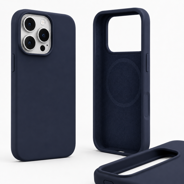 Trusmi Hoes voor iPhone 16 Pro – Ultradunne Siliconen Case- MagSafe Magneet