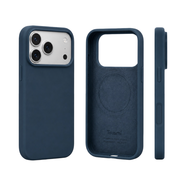 TRUSMI iPhone 17 Pro Magnetische Hoes – Ultradunne Siliconen Case met MagSafe Compatibel