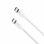Bestel de TRUSMI USB-C naar USB-C gevlochten oplaadkabel. Ondersteunt 60W en 100W snelladen, 480 Mbps dataoverdracht en is verkrijgbaar in 2 meter en 3 meter. Duurzaam, sterk en geschikt voor smartphones, tablets en laptops. Tags